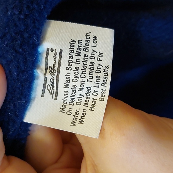 Red and navy winter jacket - Picture 3 of 4